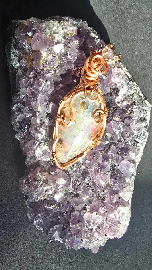 Rhodenite and copper elegance